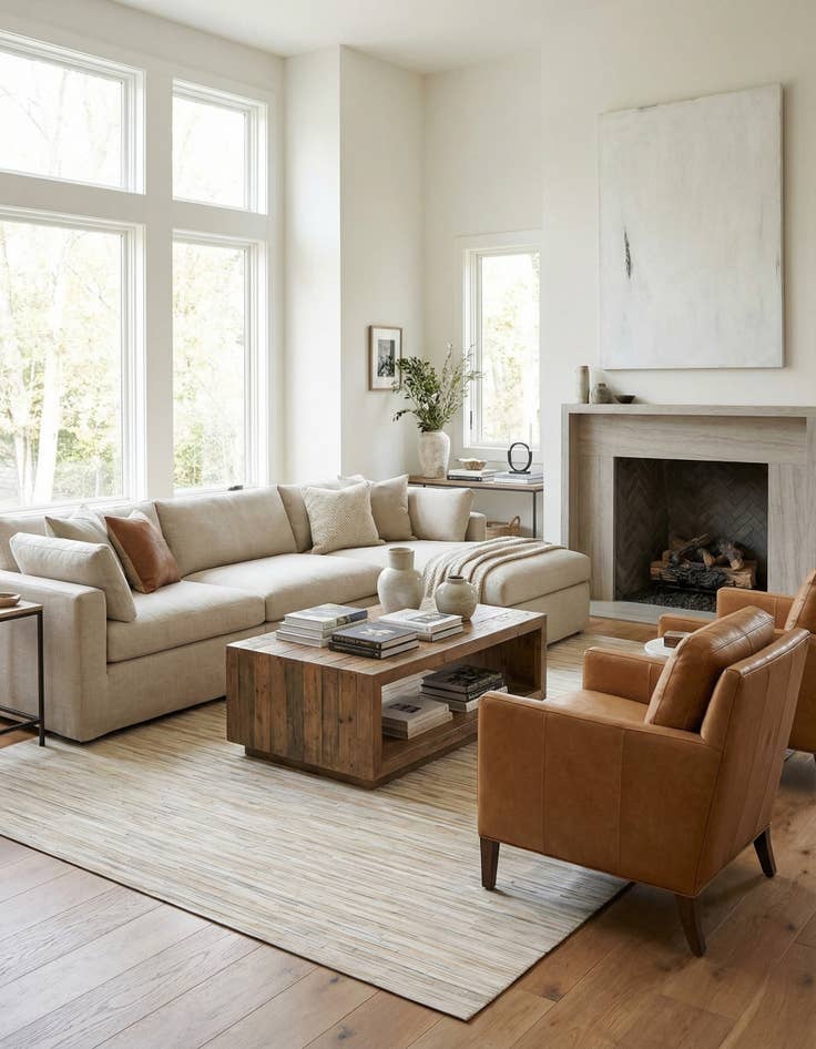 Detail image of  8' 1 x 10' Cowhide - Patchwork Rug