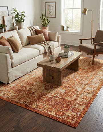 Rust Red Isabella Rug