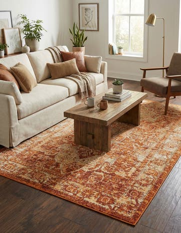 Rust Red Isabella Rug