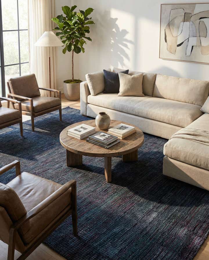 8' 10 x 12' Hand Knotted Darya Wool Rug