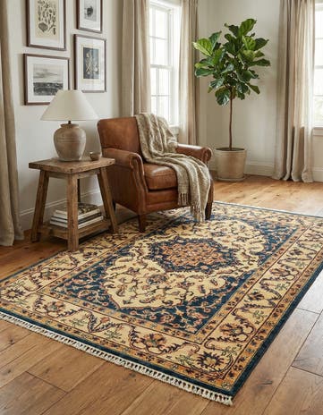 4' 1 x 6' Hand Knotted Kazak Rug
