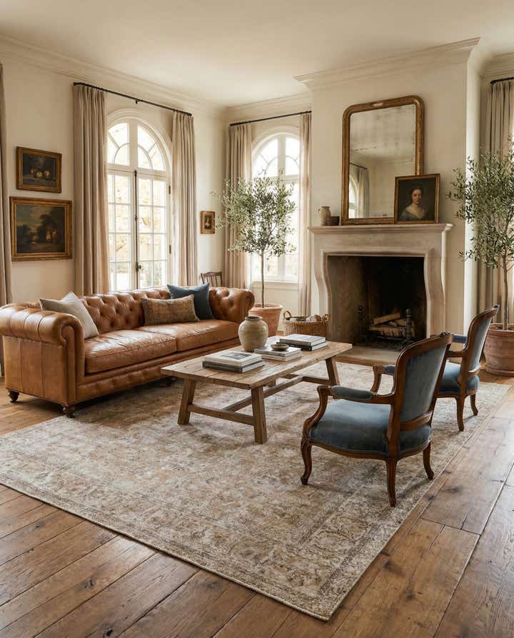 9' 3 x 12' 7 Hand Knotted Ultra Vintage Persian Wool Rug