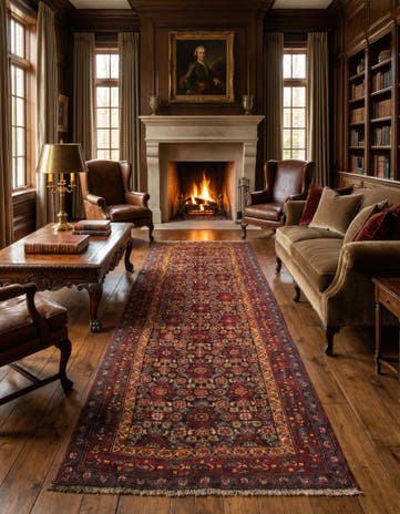 4' 6 x 10' Saudjboulag Rug