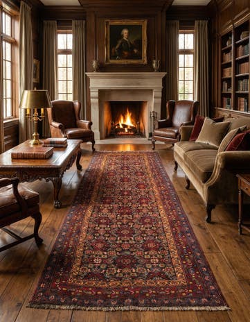 4' 6 x 10' Saudjboulag Rug