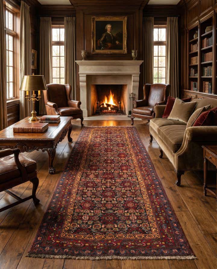 4' 6 x 10' Saudjboulag Rug