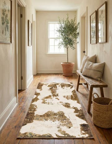 3' x 6' Hand Knotted Ultra Vintage Persian Wool Runner Rug