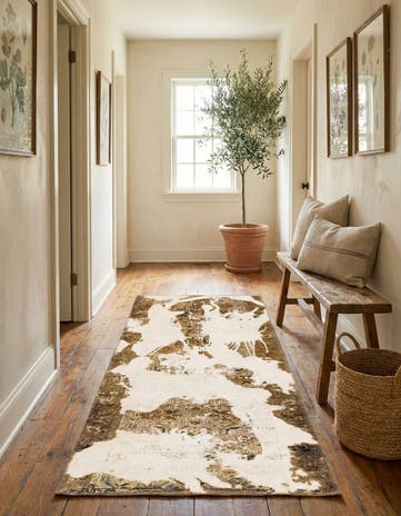 3' x 6' Hand Knotted Ultra Vintage Persian Wool Runner Rug