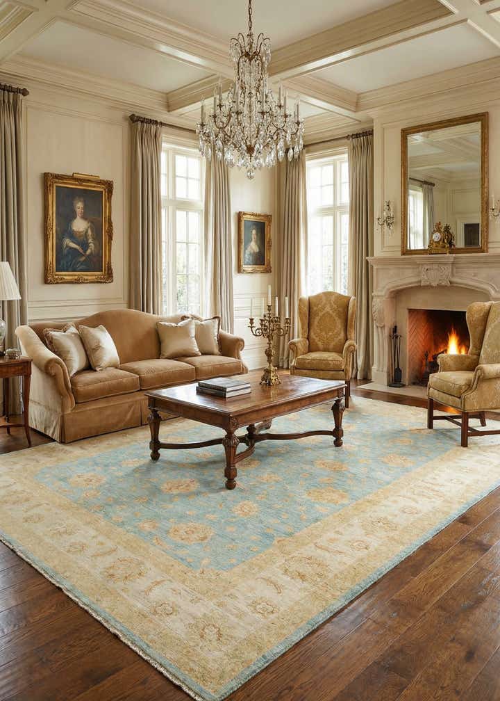 9' 11 x 14' 10 Kaizar Wool Rug