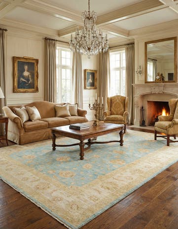 9' 11 x 14' 10 Kaizar Wool Rug