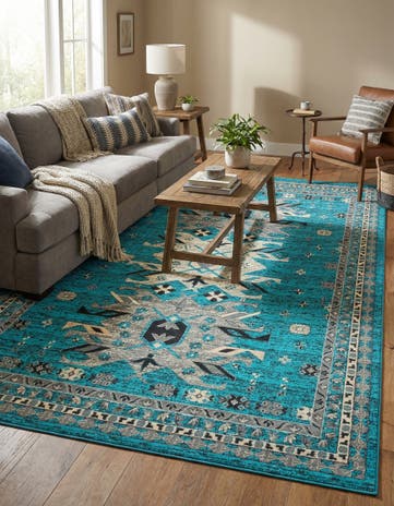 10' x 13' Heris Rug