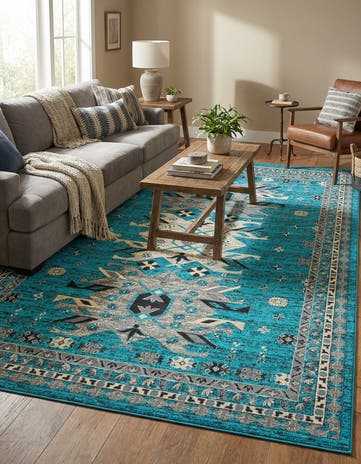 10' x 13' Heris Rug