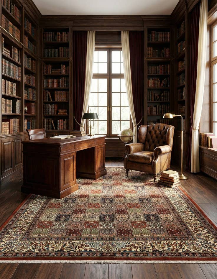 Detail image of 6' 6 x 9' 3 Mood Wool Rug