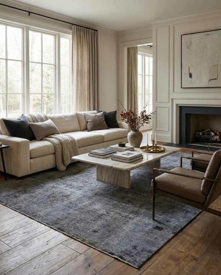 Detail image of 8' 10 x 11' 10 Hand Knotted Ultra Vintage Persian Wool Rug