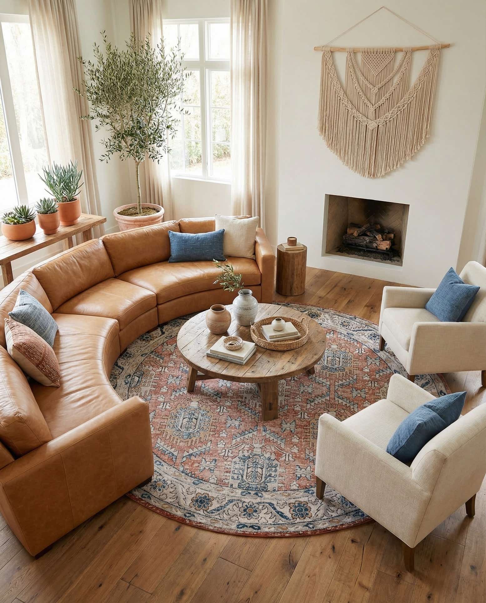 10' x 10' Nyla Round Rug