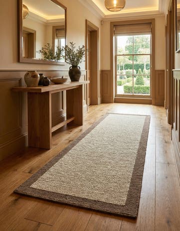 2' 9 x 7' 10 Juma Wool Runner Rug