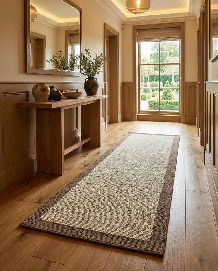 2' 9 x 7' 10 Juma Wool Runner Rug