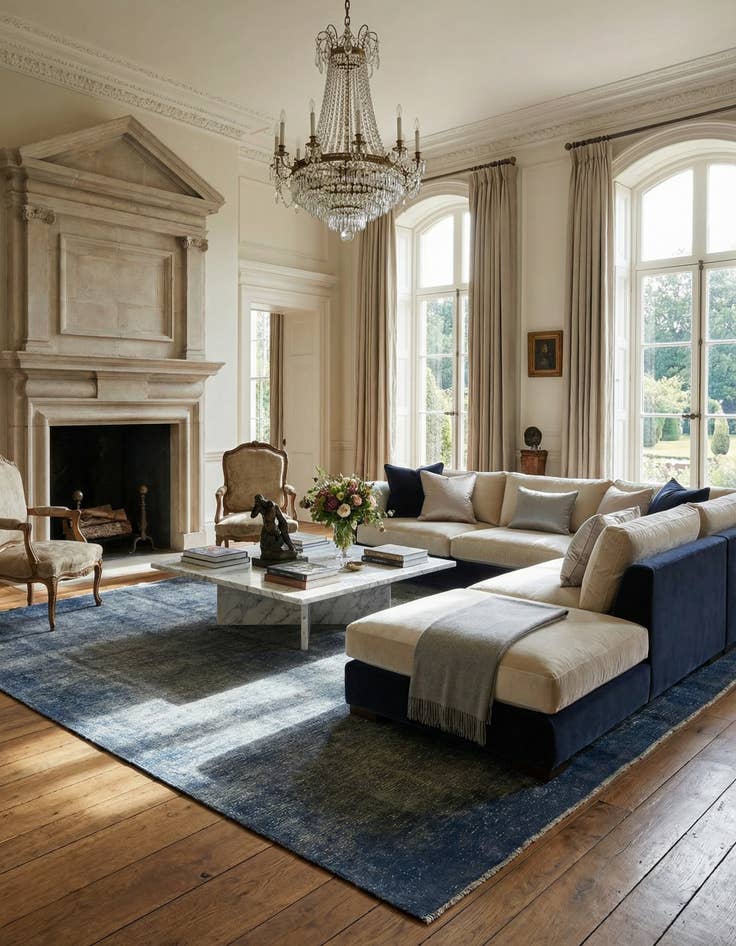 Detail image of 9' 5 x 13' 6 Vintage Royal Rug