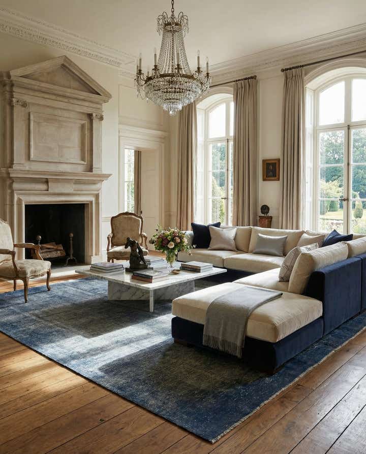 9' 5 x 13' 6 Vintage Royal Rug