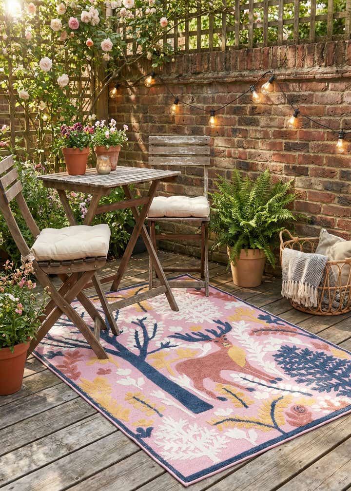 5' x 7' 7 Easy-Clean Indoor / Outdoor Rug