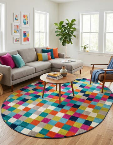 Azalea Oval Rug