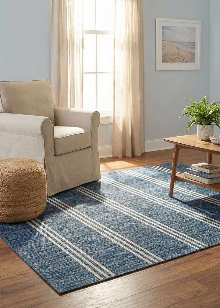 4' x 6' Easy-Clean Jill Zarin Anguilla Indoor / Outdoor Rug