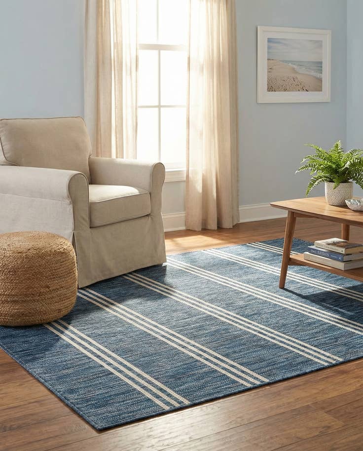 Detail image of 4' x 6' Easy-Clean Jill Zarin Anguilla Indoor / Outdoor Rug