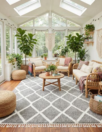 9' 6 x 14' 3 Boho Rug