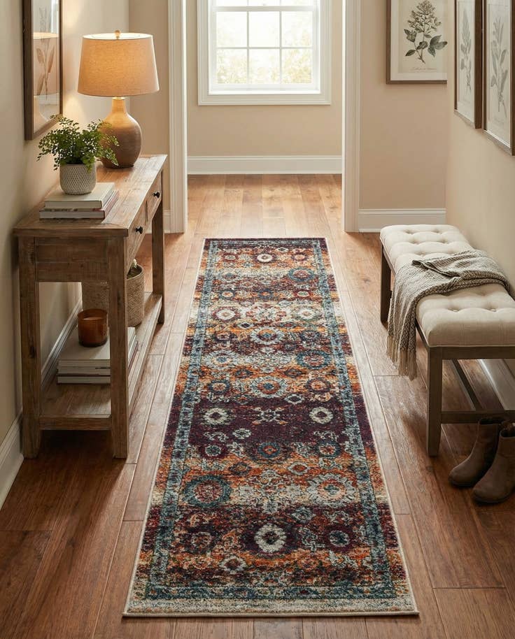 Detail image of 2' x 8' Isabella Runner Rug