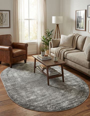 6' 1 x 9' Oregon Oval Rug