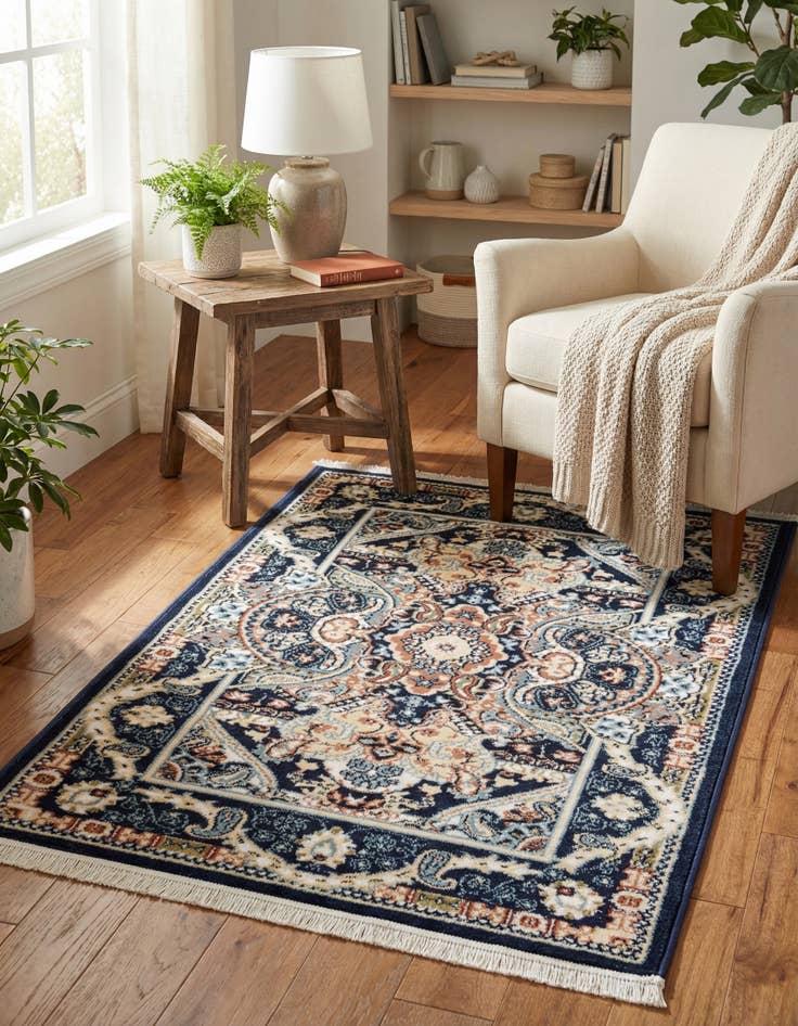 Detail image of 2' x 3' 1 Nain Design Rug