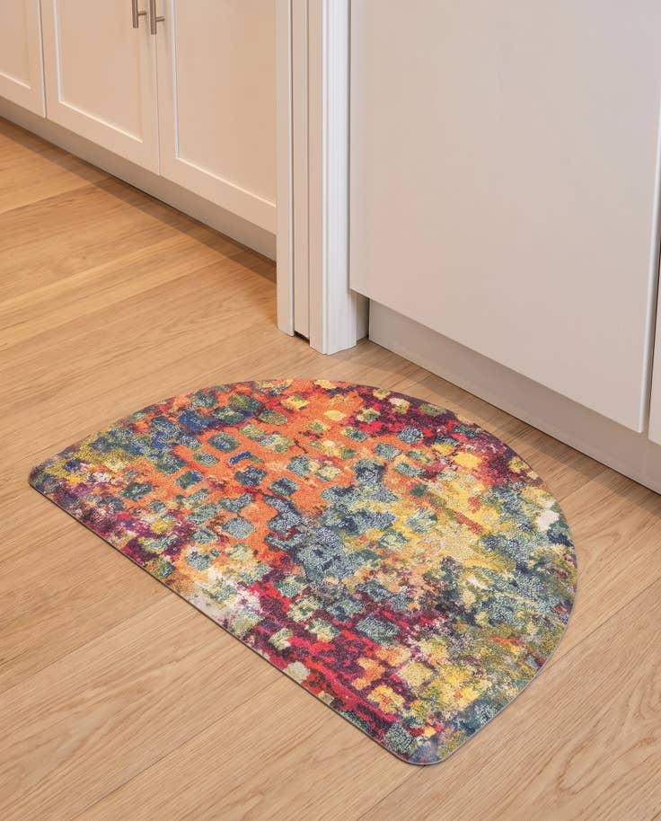 Detail image of 2' x 3' Abstract Comfort Mat Hearth