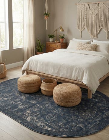 5' 3 x 8' Oregon Oval Rug