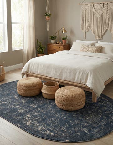 5' 3 x 8' Oregon Oval Rug