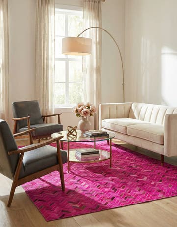 5' x 7' 9 Cowhide Rug