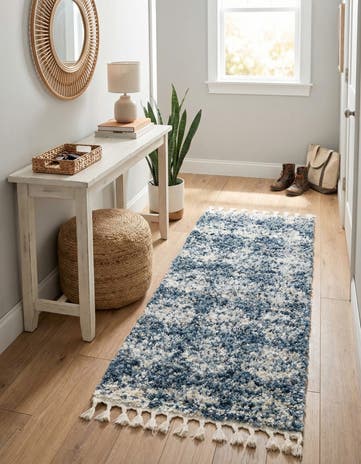 2' x 6' Serenity Shag Runner Rug
