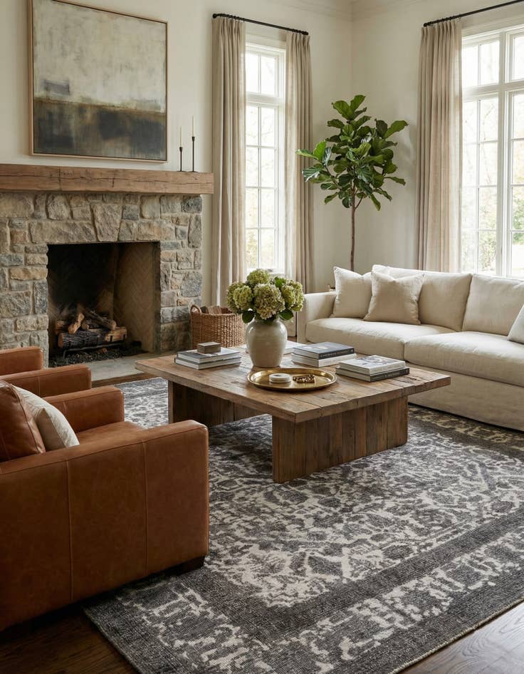 Detail image of 9' 9 x 12' 10  Hand Knotted Ultra Vintage Persian Wool Rug