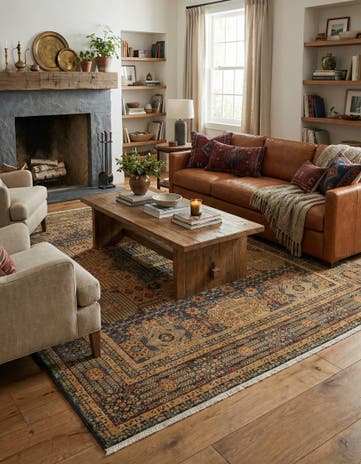10' x 11' 4 Mamluk Rug