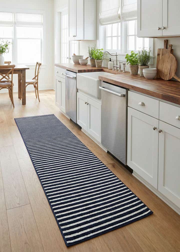 2' x 8' Easy-Clean Sabrina Soto Indoor / Outdoor Runner Rug