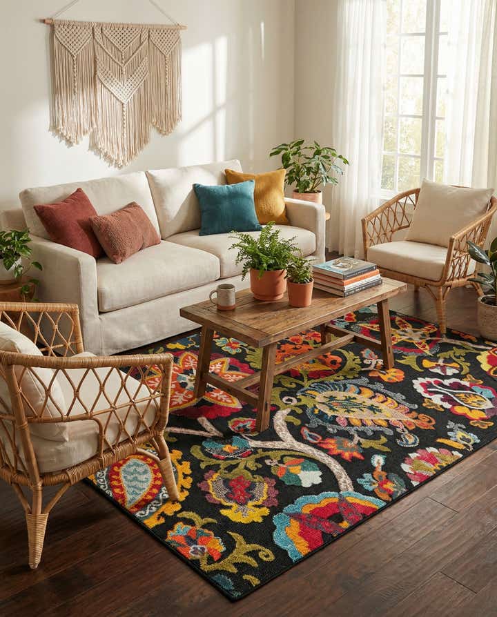 5' x 7' Easy-Clean Casablanca Indoor / Outdoor Rug
