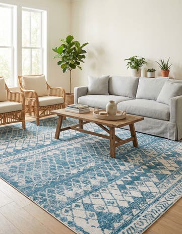 9' x 12' 2 Leipzig Rug