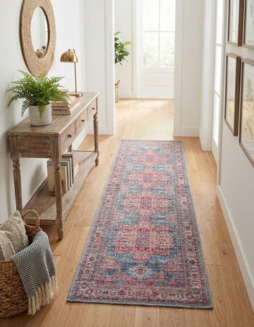 2' x 10' Washable Maahru Runner Rug