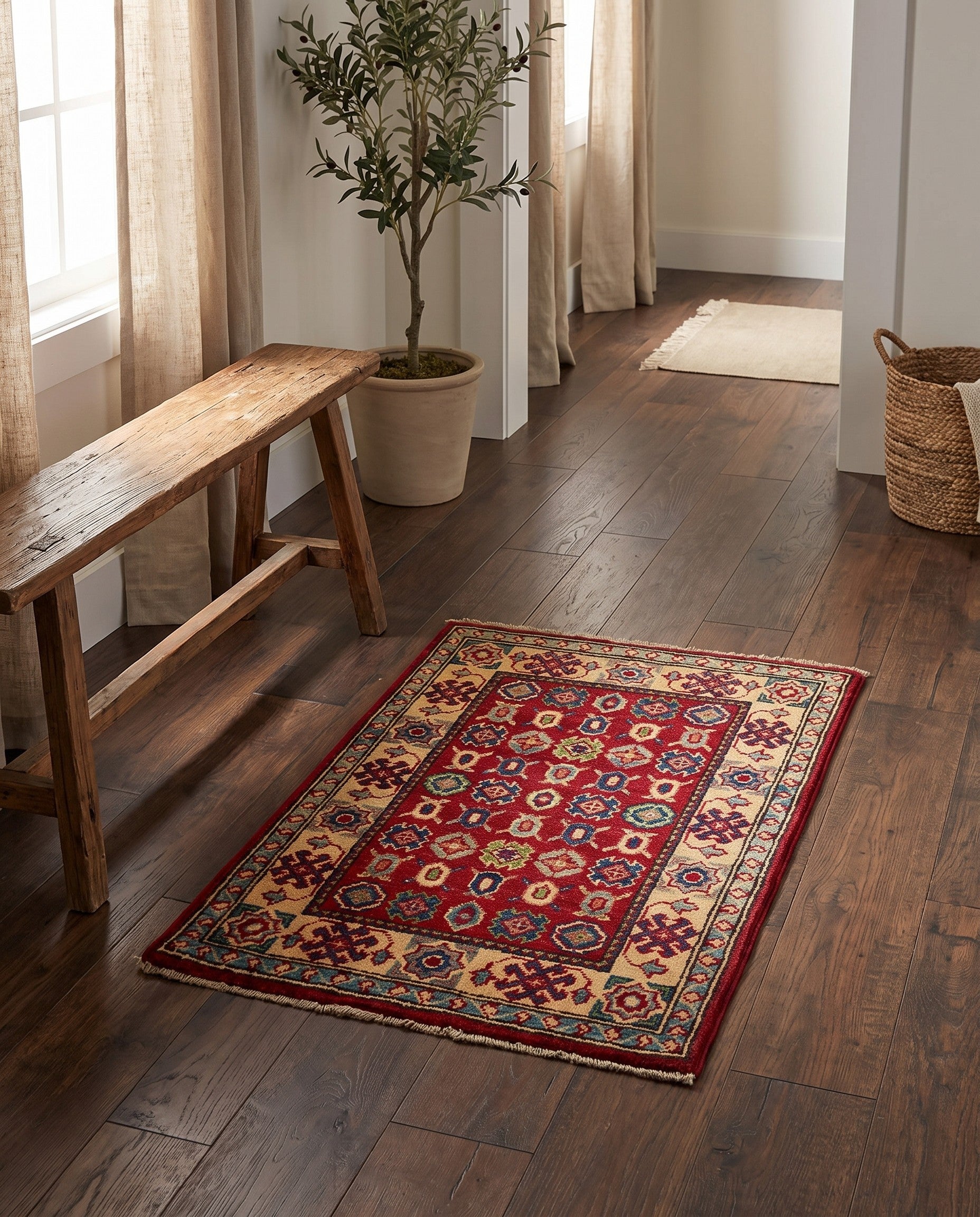 2' 1 x 3' 1 Hand Knotted Kazak Rug