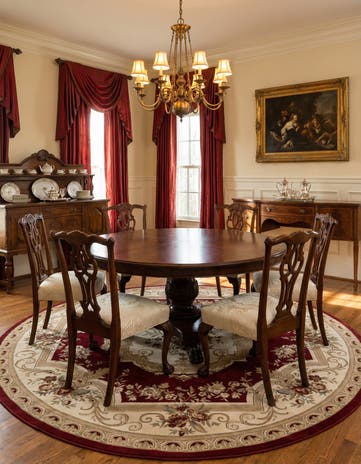 13' x 13' Chateau Round Rug
