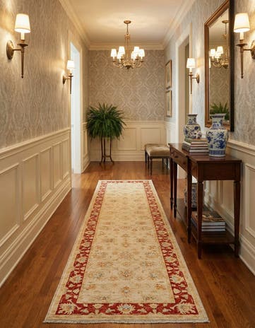 2' 9 x 12' 10 Kaizar Wool Runner Rug