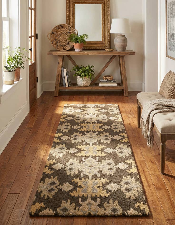 Detail image of 2' 7 x 8' Luna Runner Rug