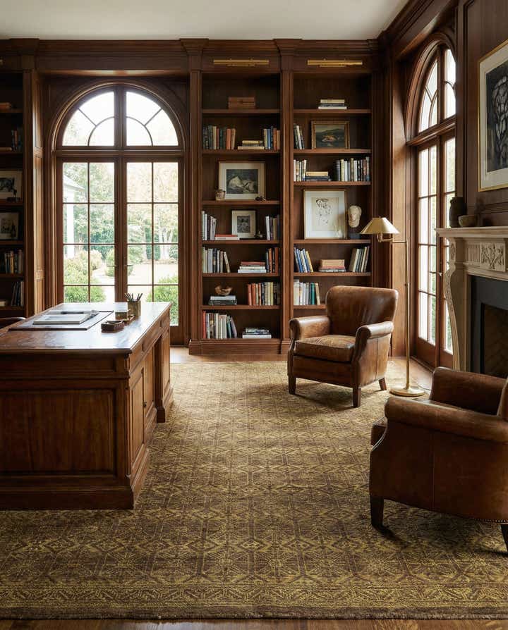 8' 6 x 10' 9 Kamla Wool Rug