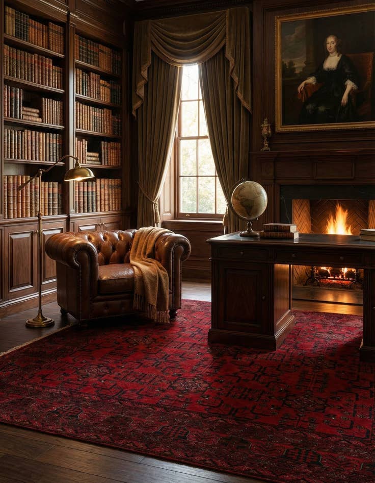 Detail image of  6' 7 x 9' 10  Hand Knotted Khal Mohammadi Wool Rug