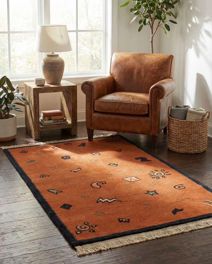 3' 2 x 5' Hand Knotted Nepal Wool Rug
