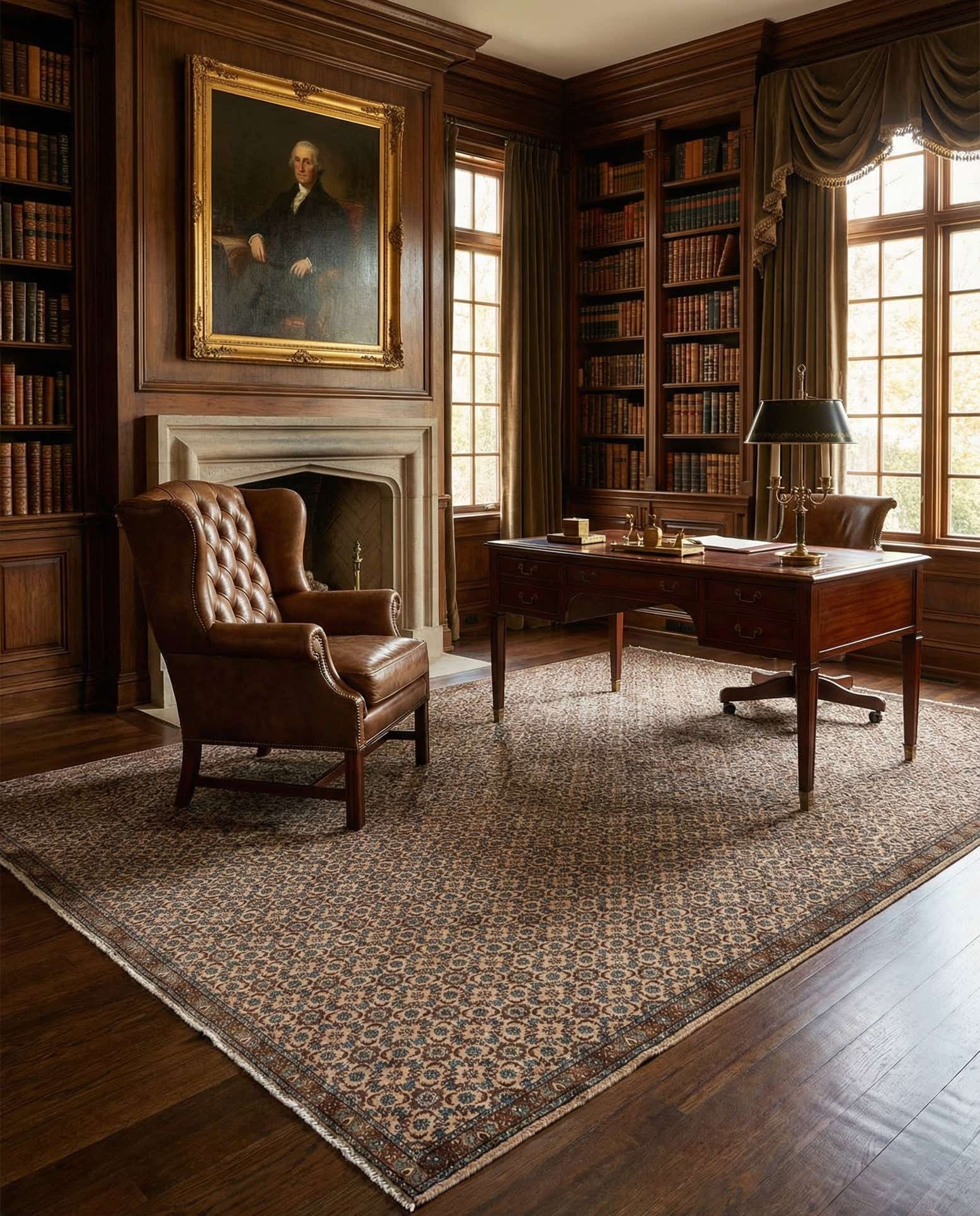 7' 8 x 10' 10 Birjend Wool Rug