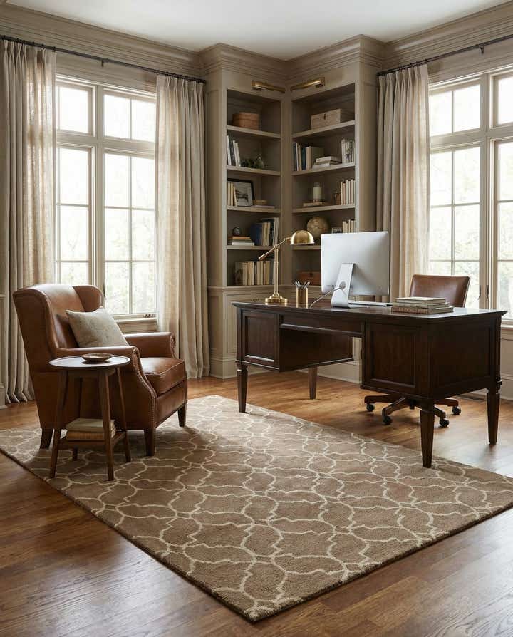 5' x 8' Luna Wool Rug